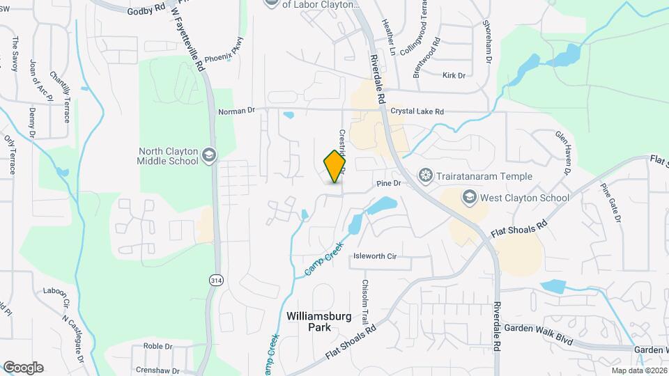 5561 Northcut Dr Mapa y Detalles de la Ubicación