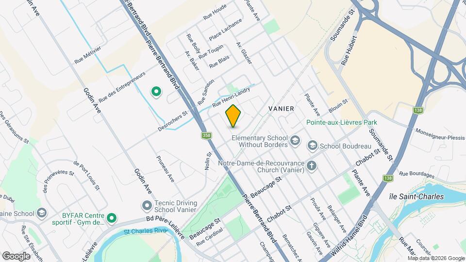 464-482 Santerre Av Map and Location Details