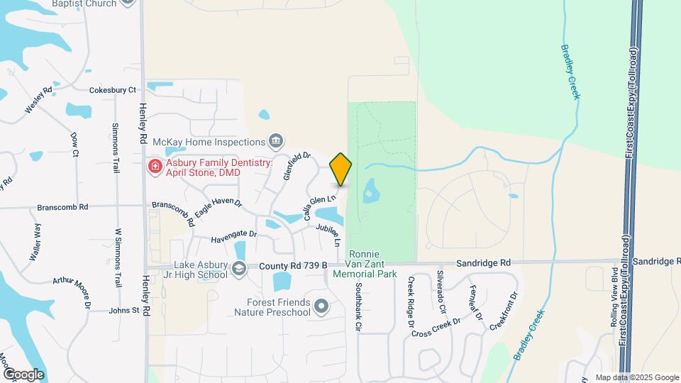 1143 Calla Glen Ln Map and Location Details