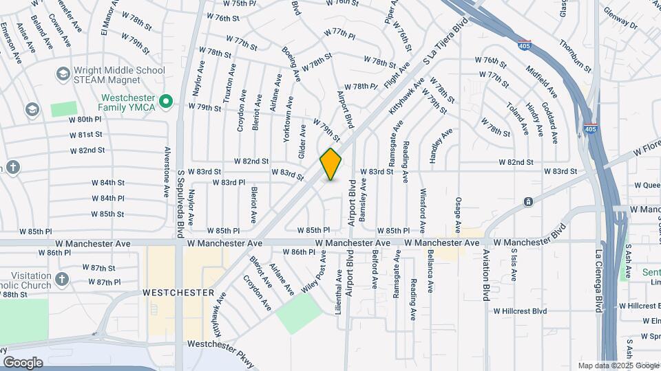 8330 Kittyhawk Ave Map and Location Details