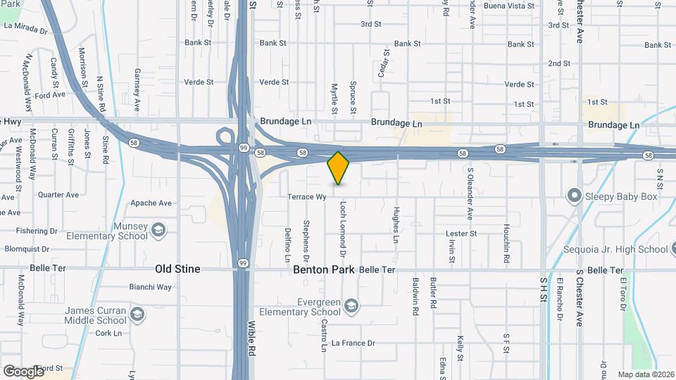 312 S Myrtle St Map and Location Details