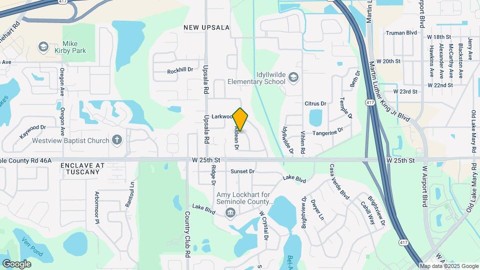 120 Aldean Dr Map and Location Details