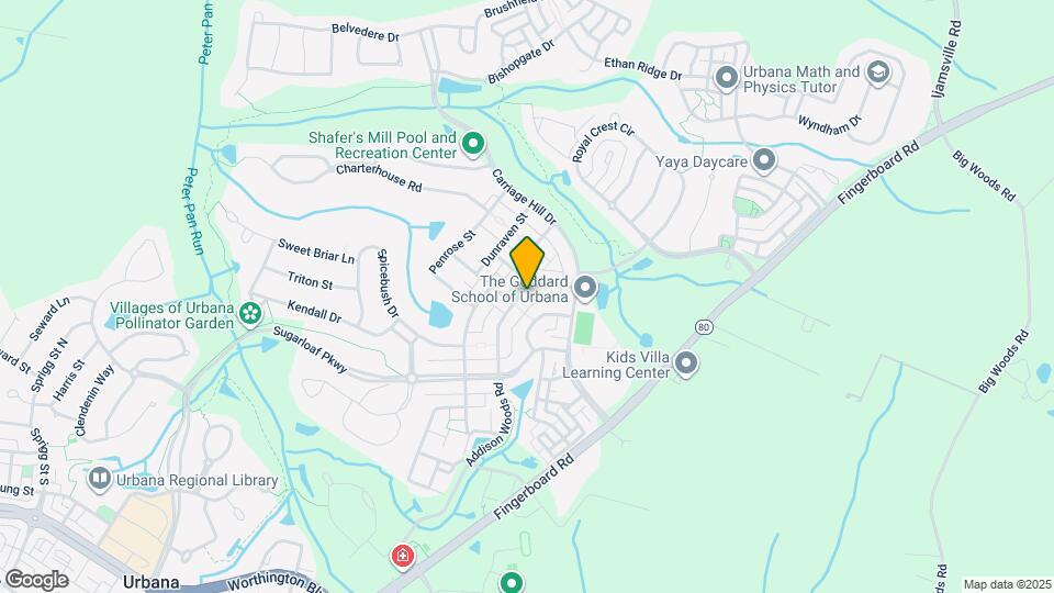 3937 Addison Woods Rd Map and Location Details