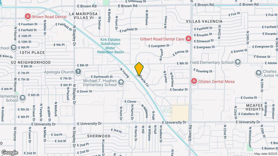 710 N Oracle Cir Mapa y Detalles de la Ubicación