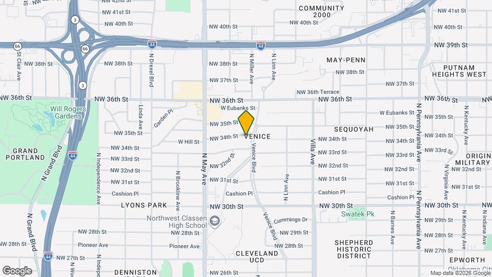 2708 NW 34th St Map and Location Details