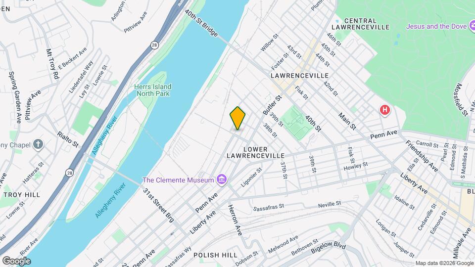 173 36th St, Unit 1 Map and Location Details