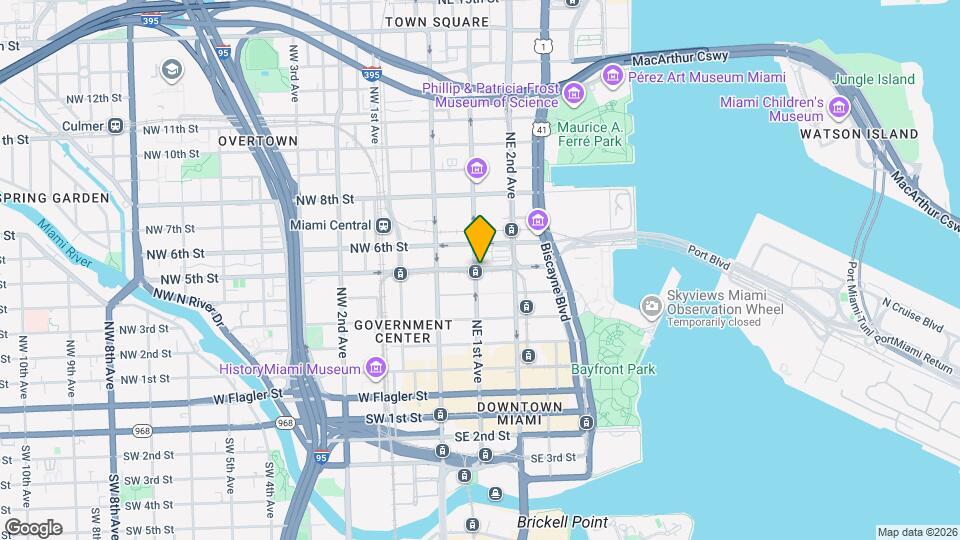 98 NE 5th St Map and Location Details