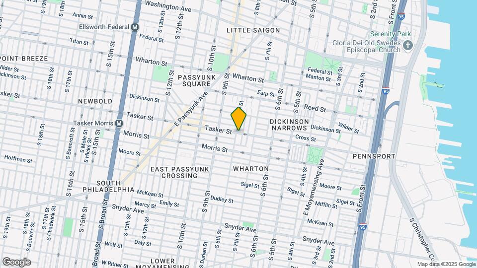 1601 S 8th St Map and Location Details