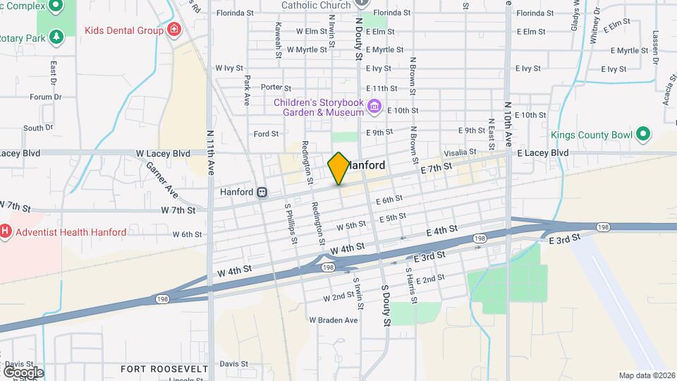 131 N Un St Map and Location Details