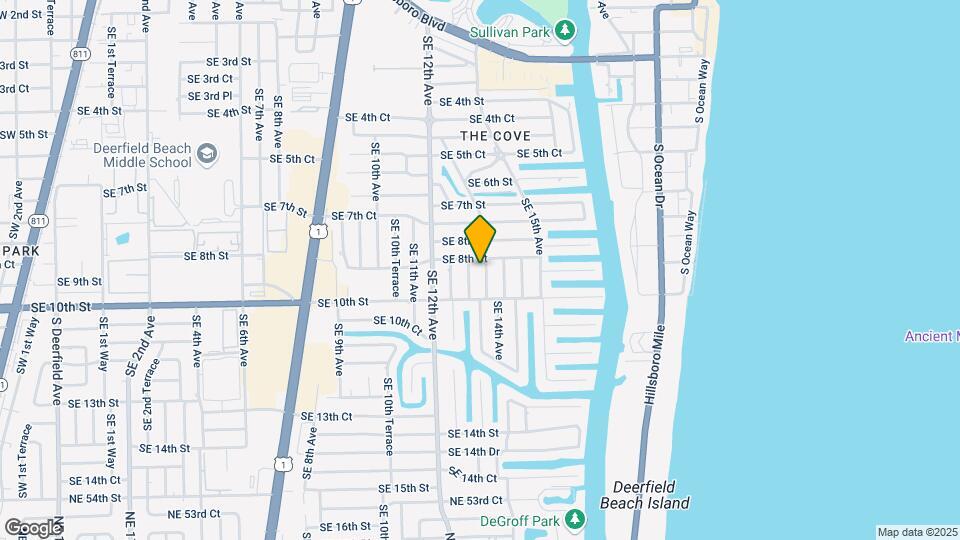 875 SE 13th Ave Map and Location Details