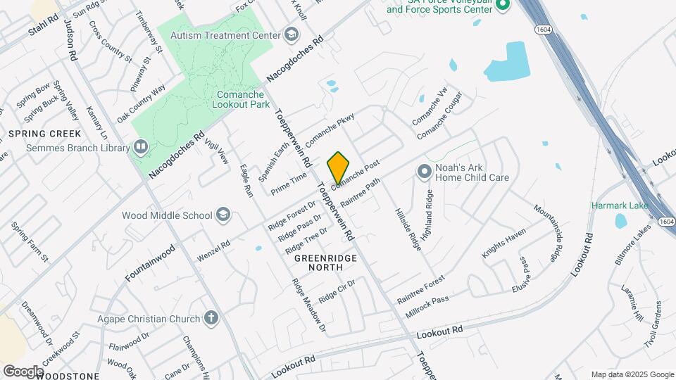 6514 Comanche Post Map and Location Details