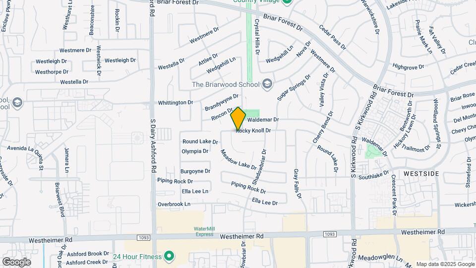 12307 Rocky Knoll Dr Map and Location Details