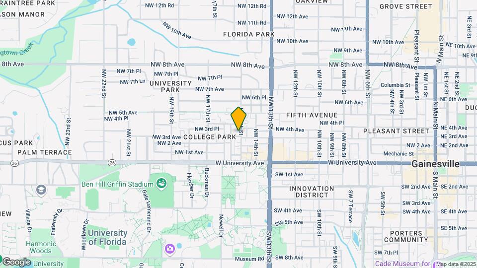 304 NW 15th St Map and Location Details