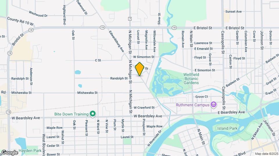 1111 Edwardsburg Ave Map and Location Details