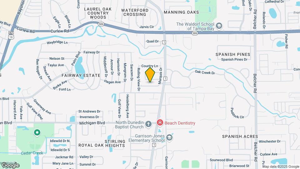 1650 Cinnamon Ln Map and Location Details