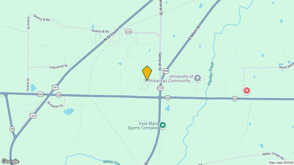 100 Hidden Valley Dr Mapa y Detalles de la Ubicación