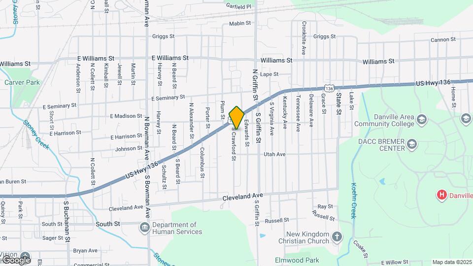 17 S Crawford St Map and Location Details