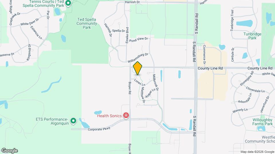 2644 Loren Ct Map and Location Details