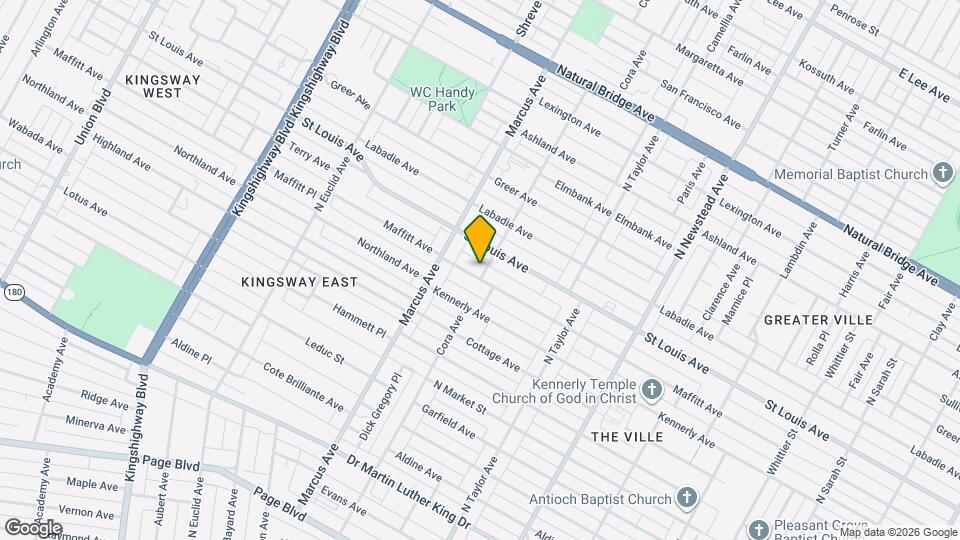 4627 Maffitt Ave Map and Location Details