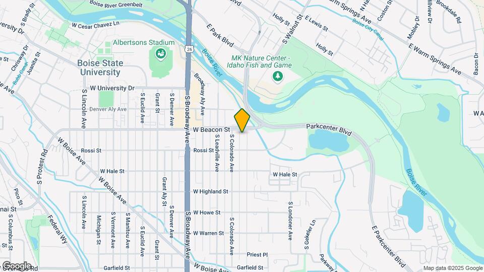 1243 S Division Ave Map and Location Details