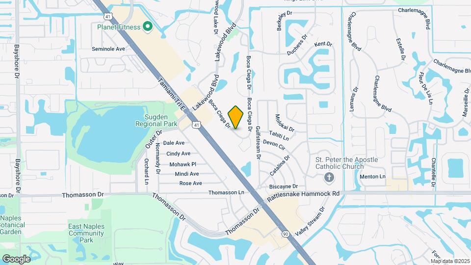 3615 Boca Ciega Dr Map and Location Details