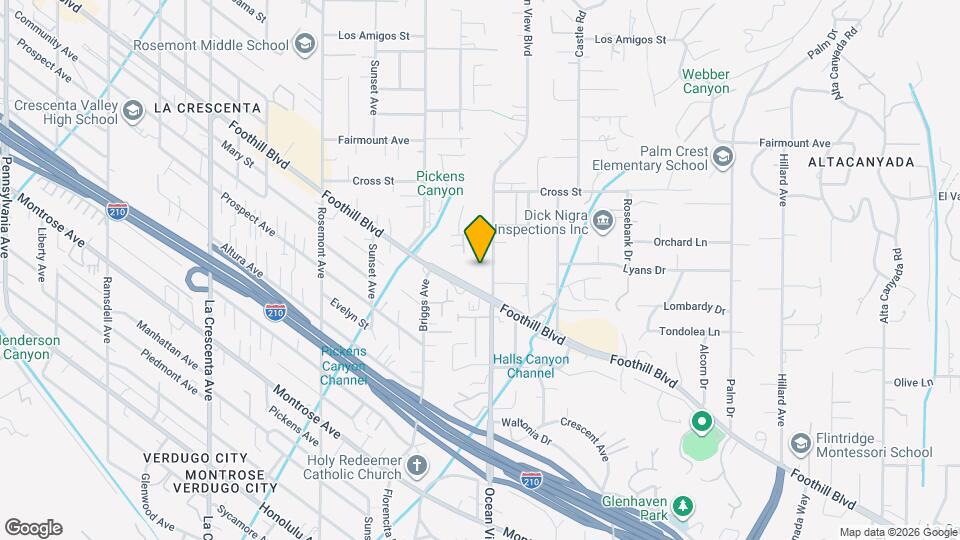 4603 Ocean View Blvd Map and Location Details