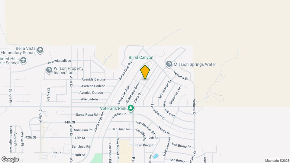 9591 Palm Dr, Unit UNIT A Mapa y Detalles de la Ubicación