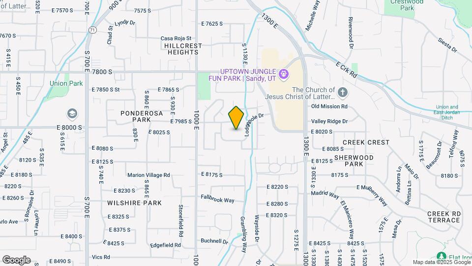 8017 Showcase Ln Map and Location Details
