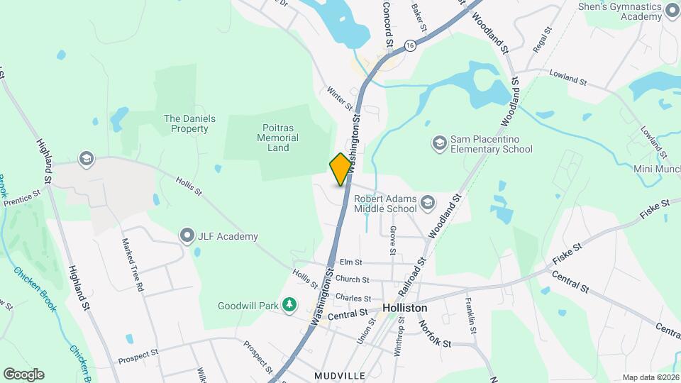 609 Washington St Mapa y Detalles de la Ubicación