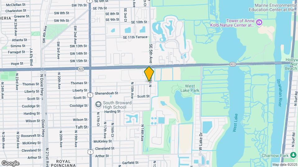 1401 Lee St Mapa y Detalles de la Ubicación
