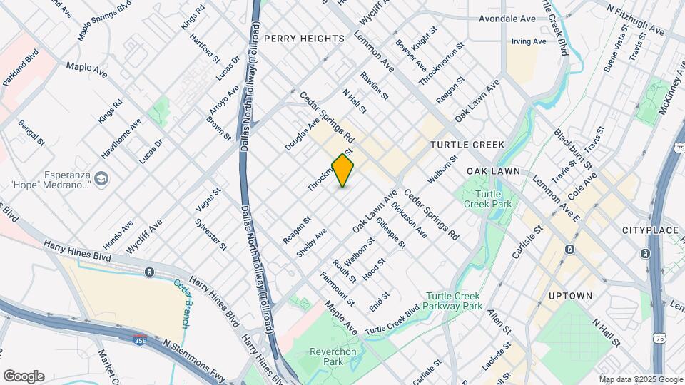 2806 Reagan St Mapa y Detalles de la Ubicación