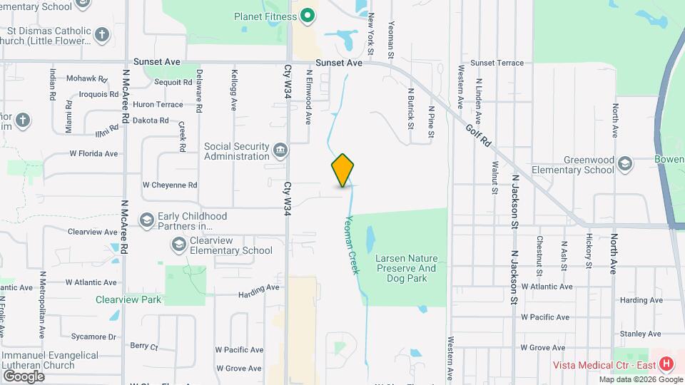 1630 W Greenwood Ave Map and Location Details