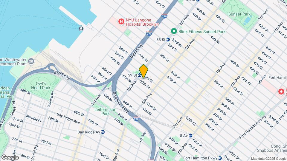 425 60th St Map and Location Details