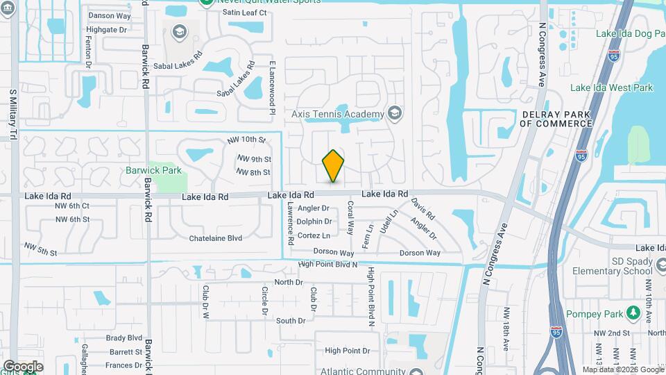 717 NW 29th Ave Map and Location Details