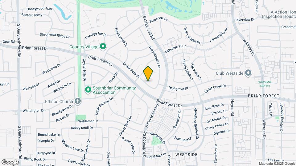 11826 Cedar Pass Dr Map and Location Details