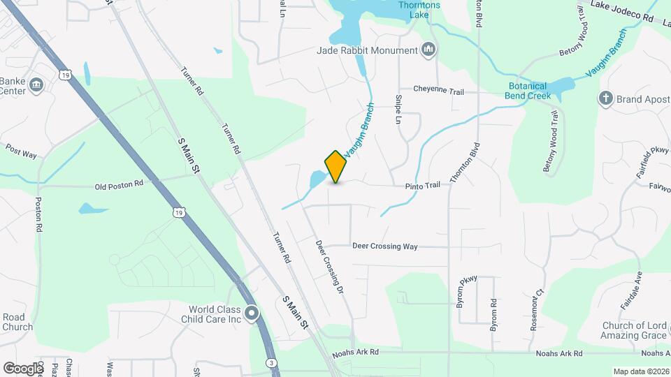 9306 Deer Crossing Ct Mapa y Detalles de la Ubicación