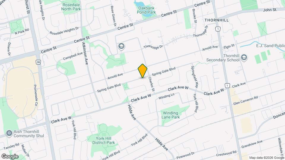 229 Spring Gate Blvd Map and Location Details