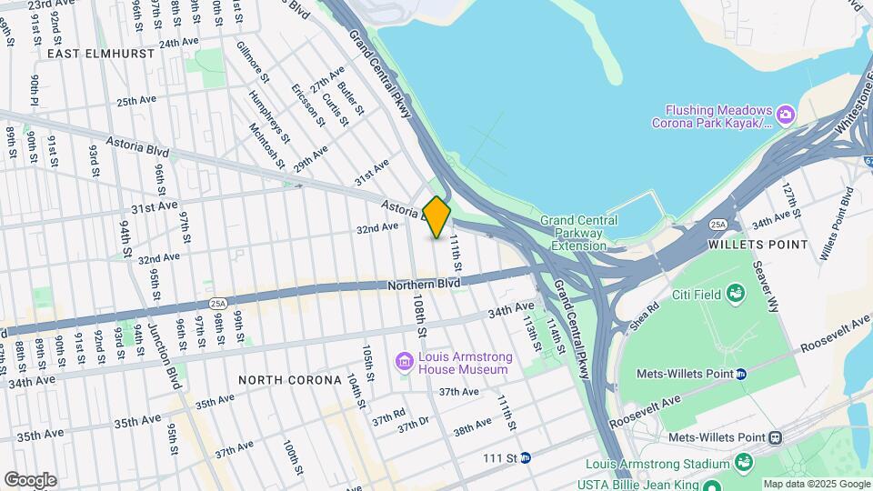 32-33 110th St Mapa y Detalles de la Ubicación