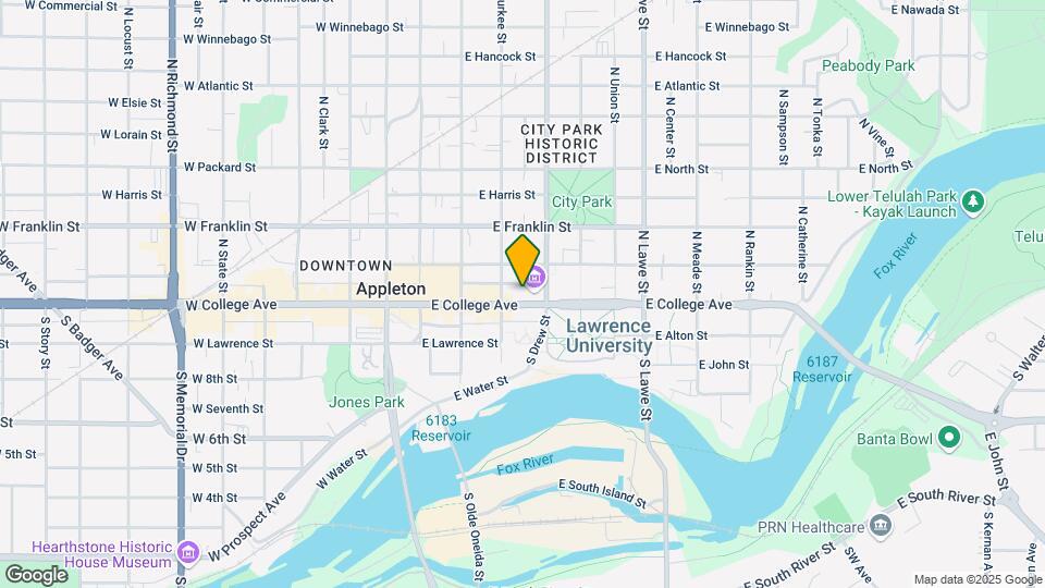 320 East College Avenue Mapa y Detalles de la Ubicación