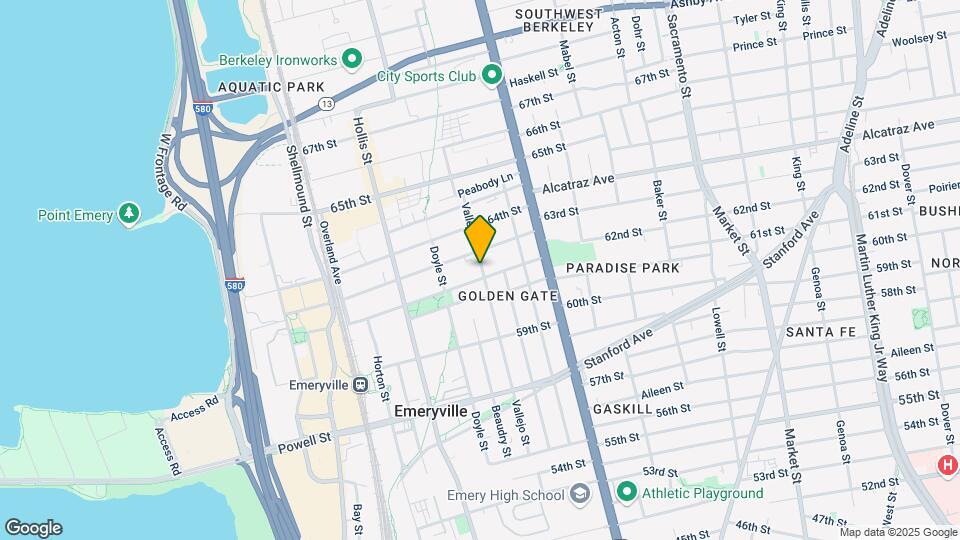 1250-1262 62nd St Map and Location Details