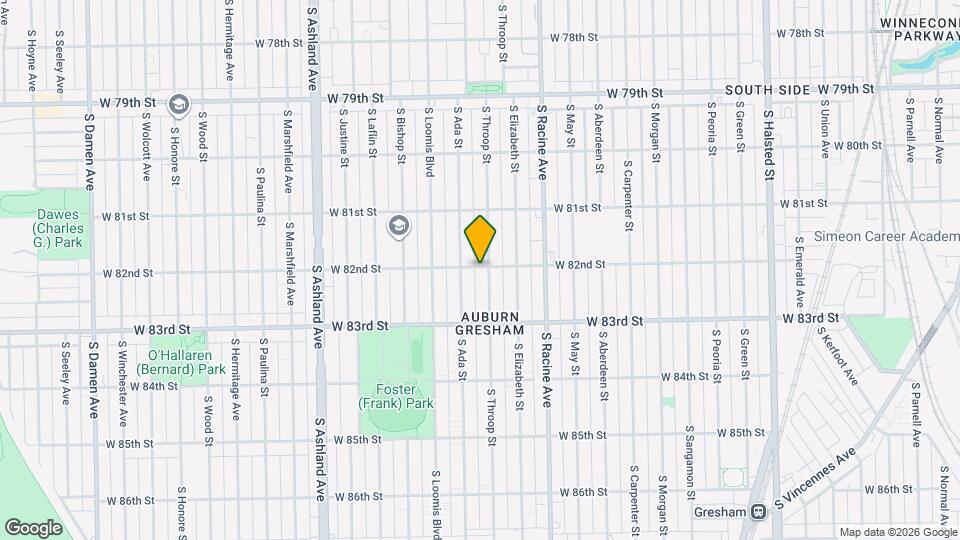 1311 W 82nd St Map and Location Details