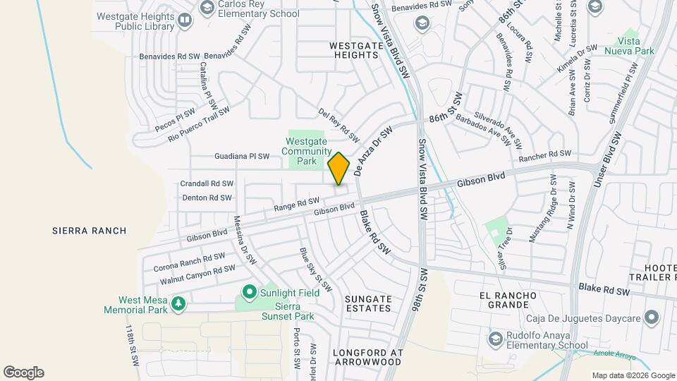 2108 Canter St SW Map and Location Details