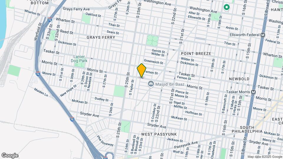 1701 S 24th St Map and Location Details