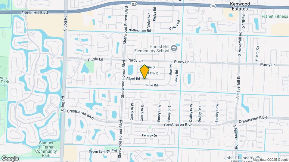 5820 Albert Rd Mapa y Detalles de la Ubicación