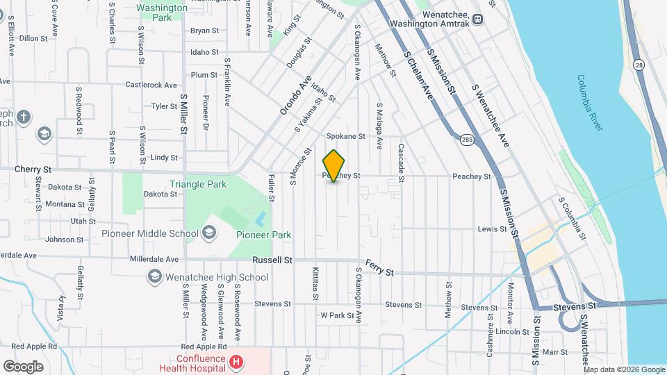 614 Highland Dr Mapa y Detalles de la Ubicación