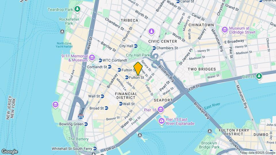 151 William St Map and Location Details