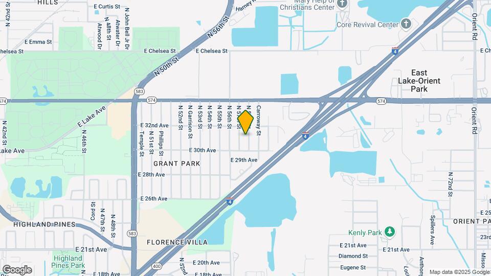 3714 N 58th St Map and Location Details
