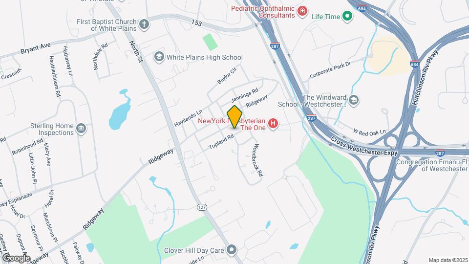 110 Topland Rd Map and Location Details