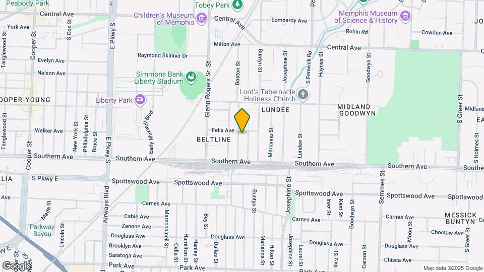 536 Boston St Map and Location Details