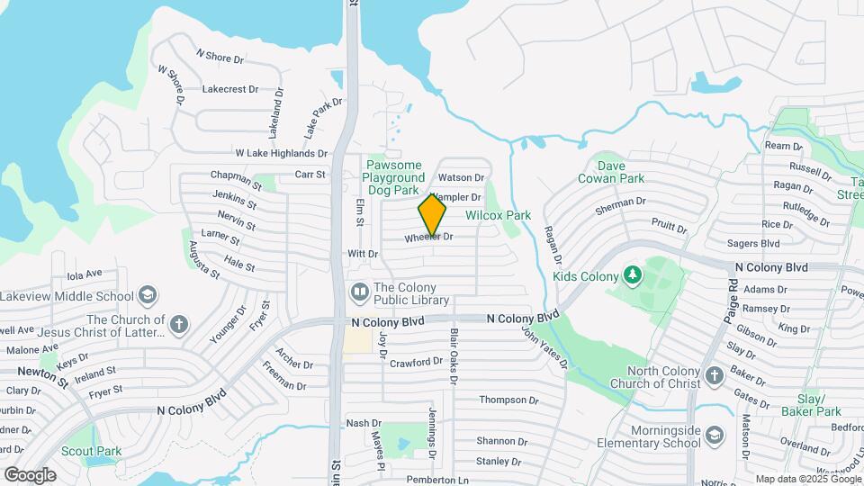 4901 Wheeler Dr Map and Location Details